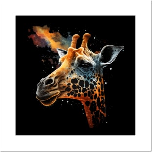 giraffe Posters and Art